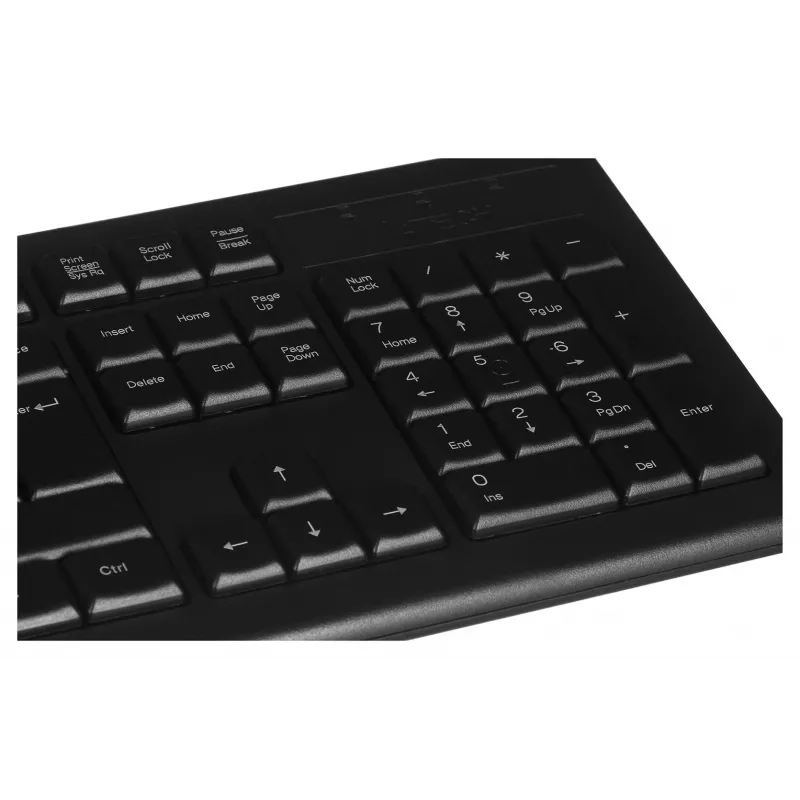 A4Tech KR-85 klaviatūra USB QWERTY US English Juoda