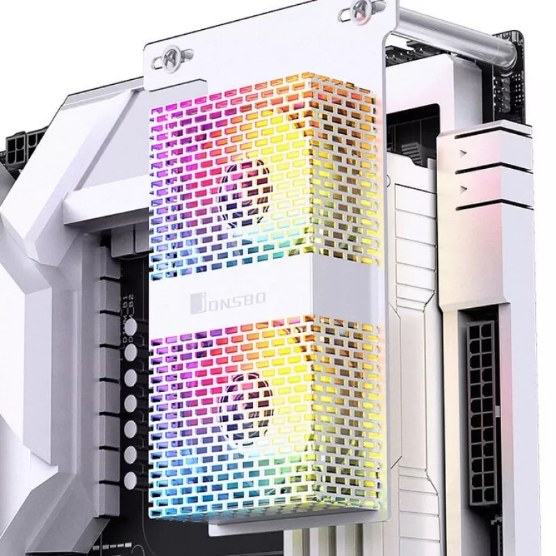 Jonsbo NF-2 RAM-Cooler ARGB - White (NF-2 ARGB WHITE)