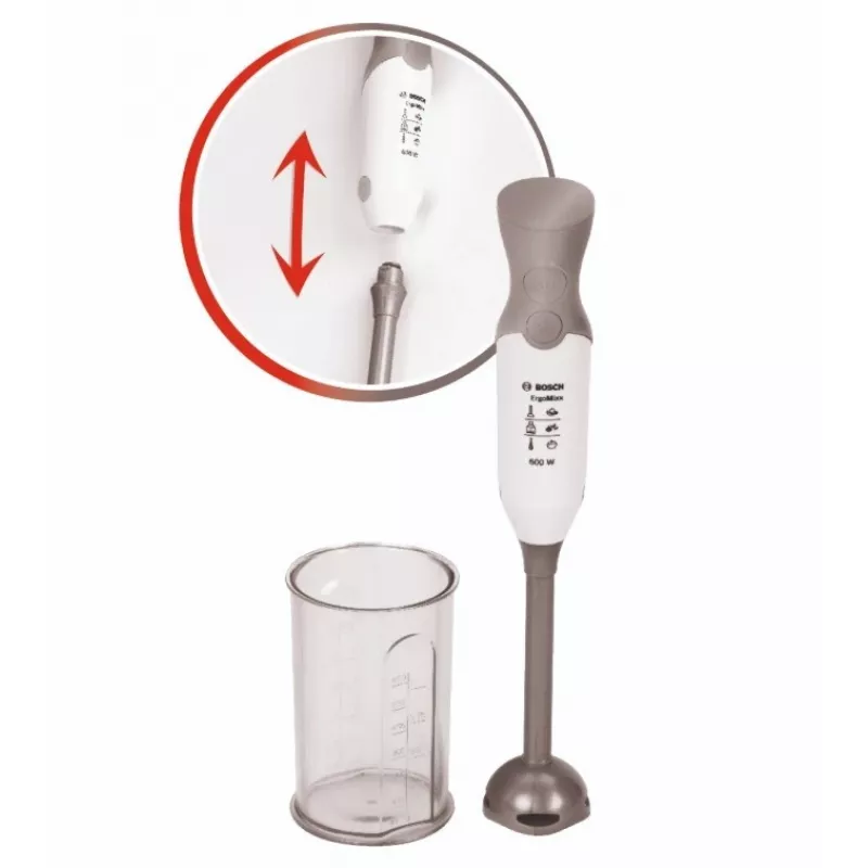 Blender Bosch su sidabriniu indu