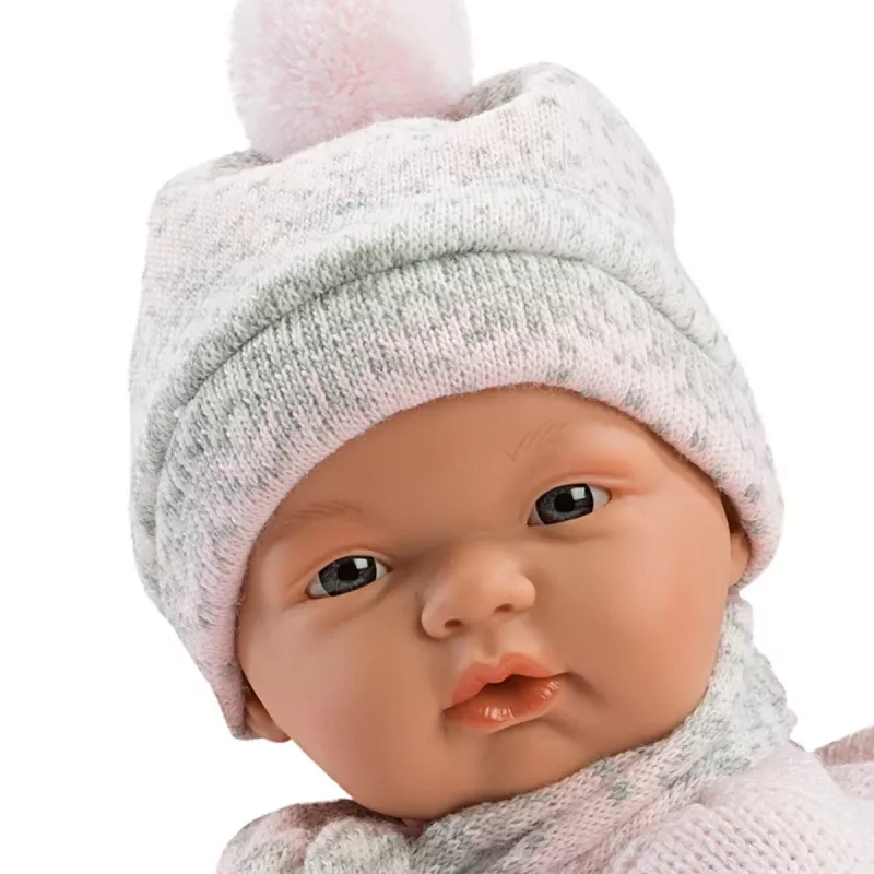 Lėlė Llorens Verkia Lėlė 38938 Pagaminta Iš Rožių, 38 cm tikroviška kūdikio lėlė