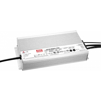 LED tvarkyklė MEAN WELL HLG-600H-12AB, 600W, 12V, 40A, IP65