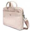 Guess 4G Trikampio Logotipo Nešiojamojo Kompiuterio Krepšys 16 Rose Pink Saffiano - GUCB15P4TP