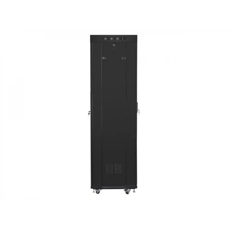 Laisvai stovinti spinta LANBERG FF01-6642-23BL 42U 600x600 mm 1200 kg IP20 juoda