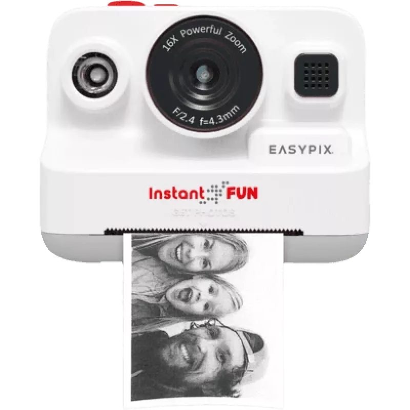 Momentinė kamera EASYPIX InstantFUN 10095 — 10 MP, 2,7 colio LCD ekranas