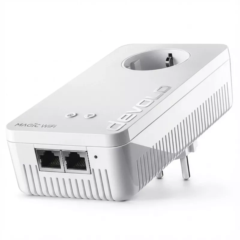 Maitinimo linijos „Wi‑Fi“ rinkinys Devolo Magic 2 WiFi 6 next Multiroom 7195 — „Wi‑Fi 6“ tinklo tinklelis per elektros laidus
