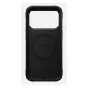 Mobiliojo telefono dėklas Nomad Rugged Leather Case, skirtas iPhone 17 Pro, 6,3 colio (16 cm), rudas, oda/TPU/aliuminis