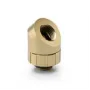45° kampinė sukamoji jungtis BitsPower Artemis – Stardust Gold