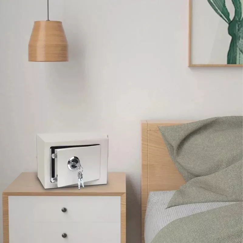 Extralink Home | Home Safe | biuro raktų dėžutė, seifas, baltas, S-404