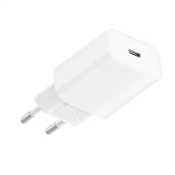 Įkroviklis USB-C 20W Saugus Greitas Įkrovimas Originalus Xiaomi AD201EU Baltas