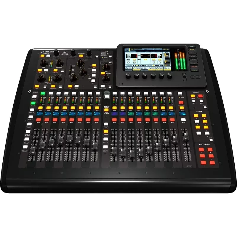 Maišytuvas Behringer X32 Compact 40 kanalų 10 - 22000 Hz Juoda