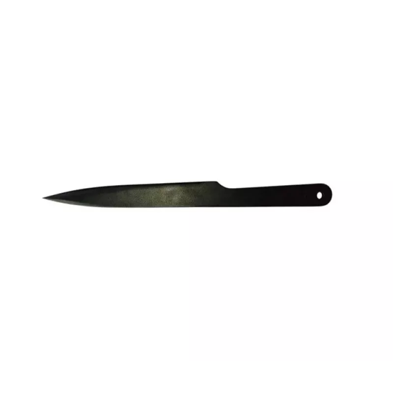 Mėtymo peilių rinkinys KAL22 KAL22-CZ — 3 juodi plieniniai mėtymo peiliai, ašmenys 165 mm, ilgis 275 mm, svoris 240 g