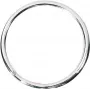 Raktų pakabukai WEDO 2623030 metaliniai 30 mm sidabriniai nikeliuoti pakuotėje 100 vnt.