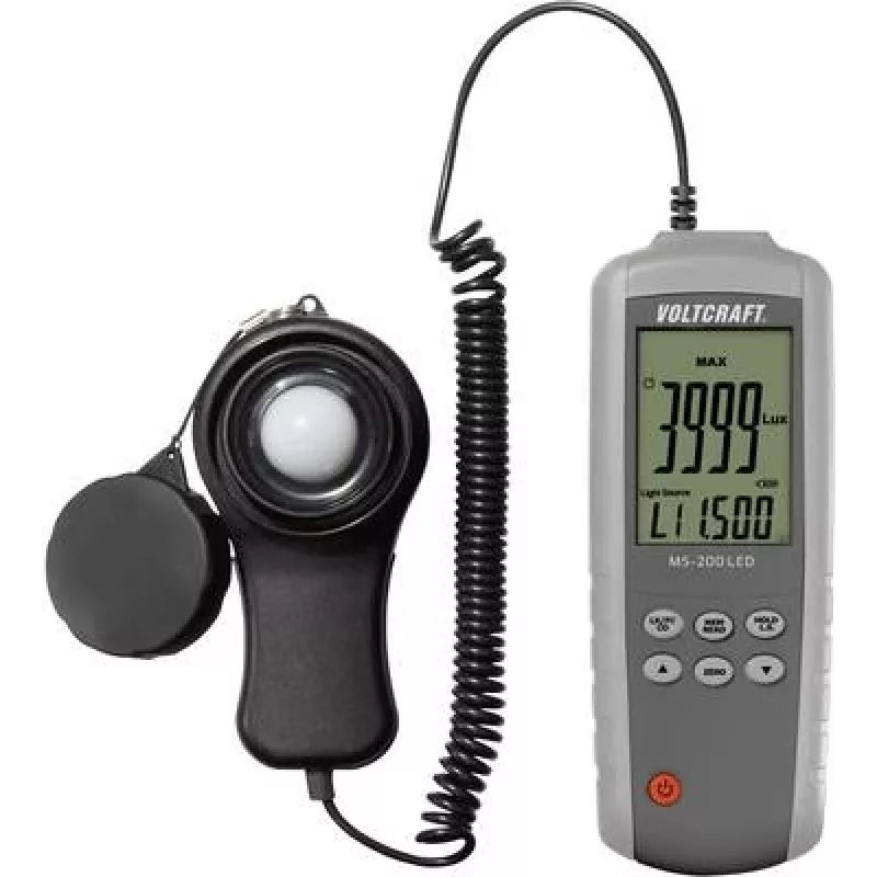 MS-200LED lempų testeris 0–400000 lx (MS-200LED)