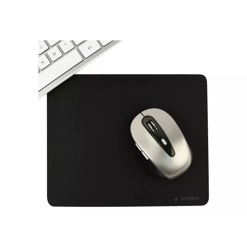 Pelės kilimėlis GEMBIRD MP-S-BK — audinys SBR, 220×180×0,2 mm, juodas