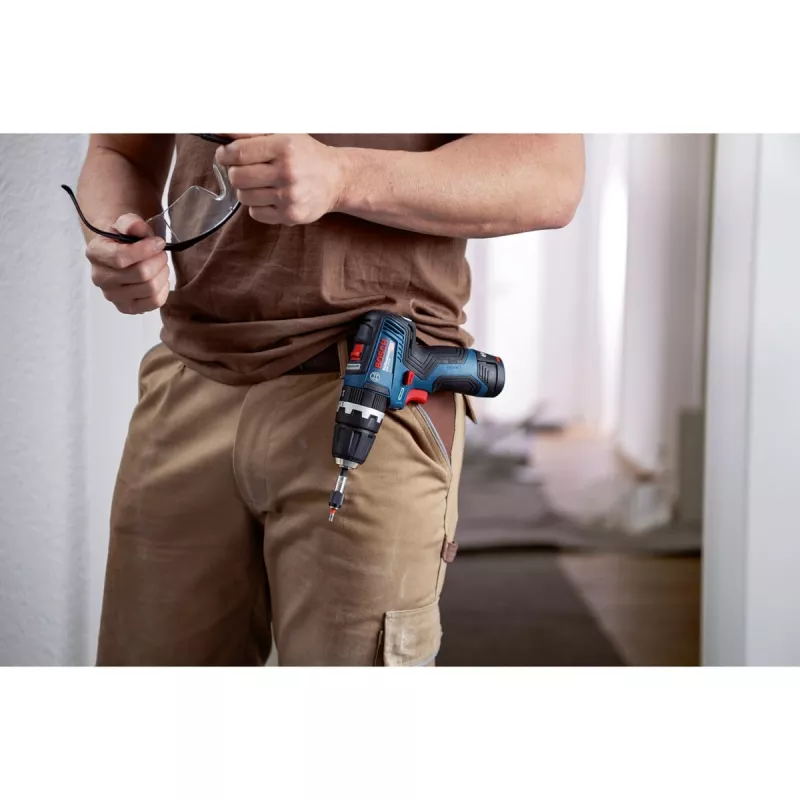 Grąžtas Bosch GSB 12V-35 2x3Ah LBOXX 06019J9000