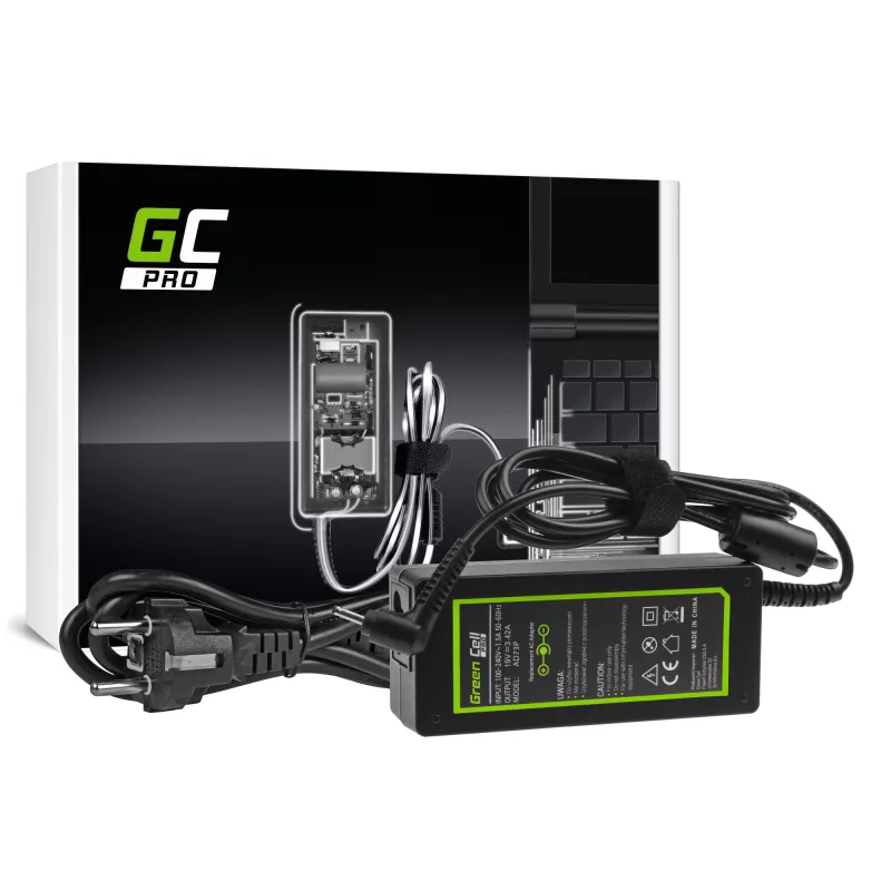 Green Cell AD73P maitinimo adapteris/keitiklis patalpoms 65 W juodas