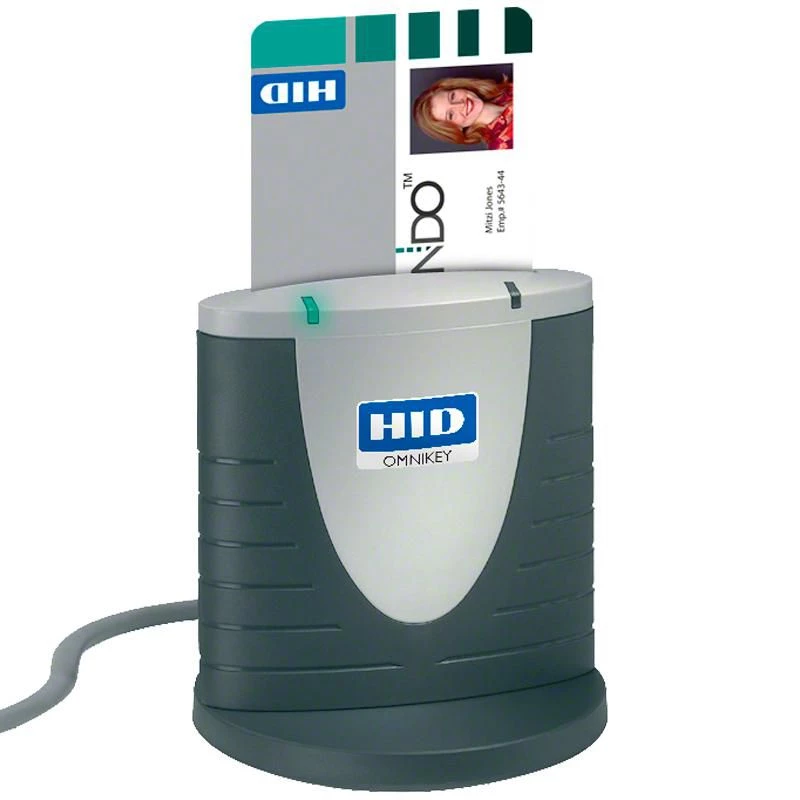 Išmanusis kortelių skaitytuvas HID Identity OMNIKEY 3121 USB 2.0 pilkas