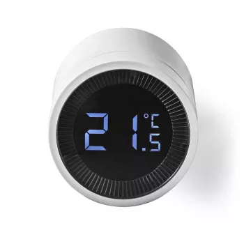 Nedis termostatas ZBHTR10WT Zigbee 3.0 | maitinamas baterija | LCD ekranas | Android™ / IOS