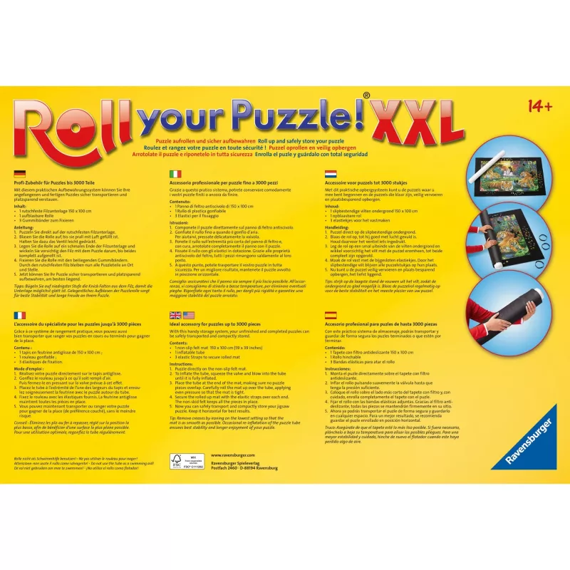 Dėlionės saugojimo sistema Ravensburger Roll your Puzzle XXL