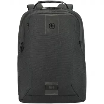 WENGER MX ECO Professional 40,64cm 16Zoll nešiojamojo kompiuterio kuprinė su 25,4cm 10Zoll planšetės kišene, anglis