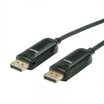 ROLINE DisplayPort v1.4 kabelis AOC 8K60 ST/ST 20m - Kabelis - Skaitmeninis/Ekrano/Vaizdo - 20 m (14.01.3493)