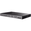 TP-Link SG5428XMPP tinklo komutatorius Valdomas L3 Gigabit Ethernet (10/100/1000) Maitinimas per Ethernet (PoE) Juoda