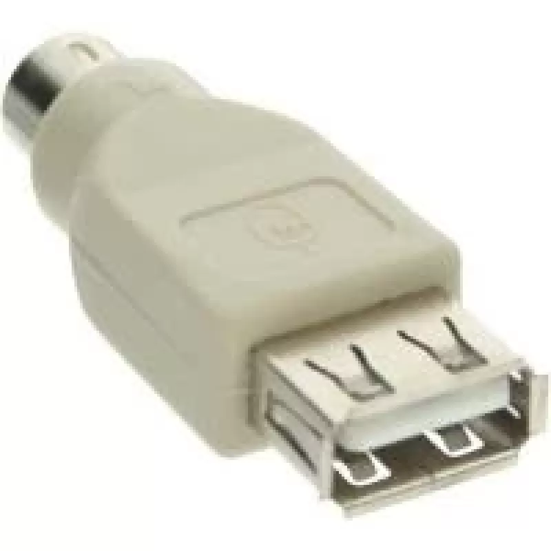 VALUE PS/2 - USB pelės adapteris, žalias (12.99.1072)