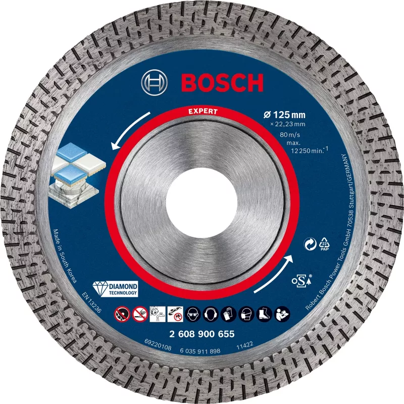 Bosch Expert HardCeramic diskinis pjūklas 12,5 cm 1 vnt.