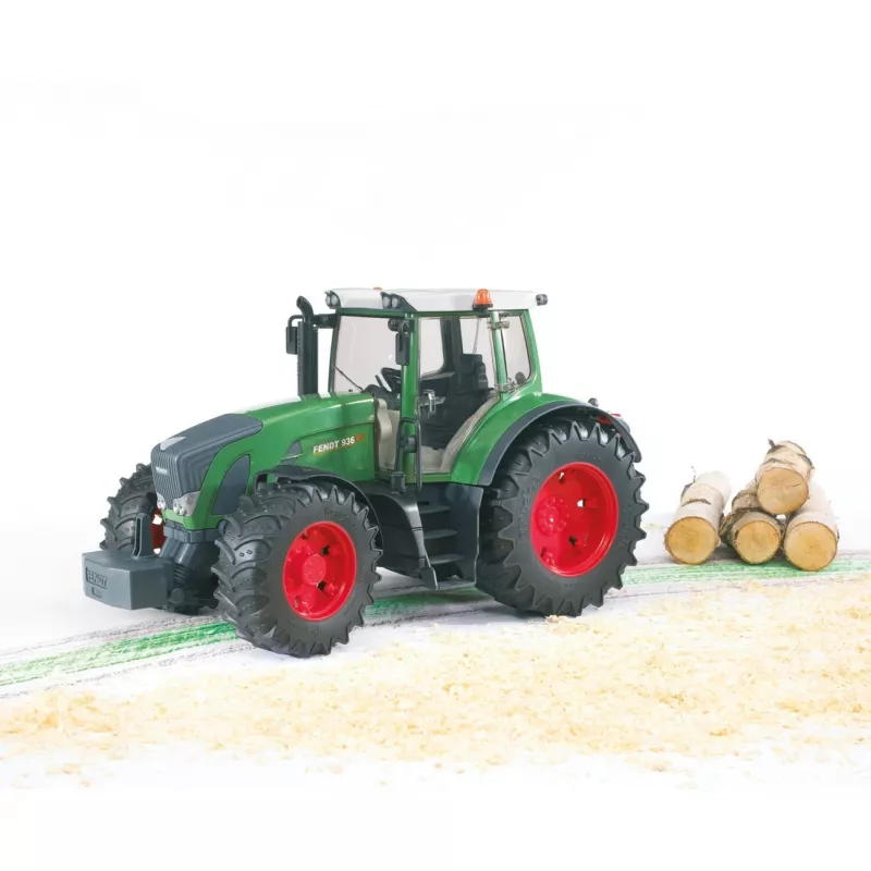 Žaislinis traktorius BRUDER Fendt 936 Vario, ABS plastikas, įvairiaspalvis, vaikams nuo 3 metų