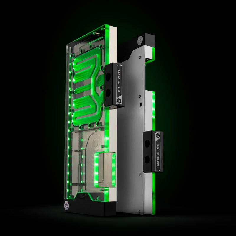 Water block EK Water Blocks 3831109891285 Nikelis Sidabrinis