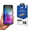 Grūdinta lanksti ekrano apsauga 3MK FlexibleGlass Pro, skirta Apple iPhone 15 – skaidri, atspari įbrėžimams