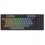 Mechaninė žaidimų klaviatūra AKKO Juoda & Gold 5087S, Akko V3 Cream Geltona Pro jungikliai, RGB apšvietimas