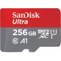 SanDisk microSDHC Ultra 256GB (UHS-1/Cl.10/100MB/s) + Adapteris, planšetinis kompiuteris (00215484)