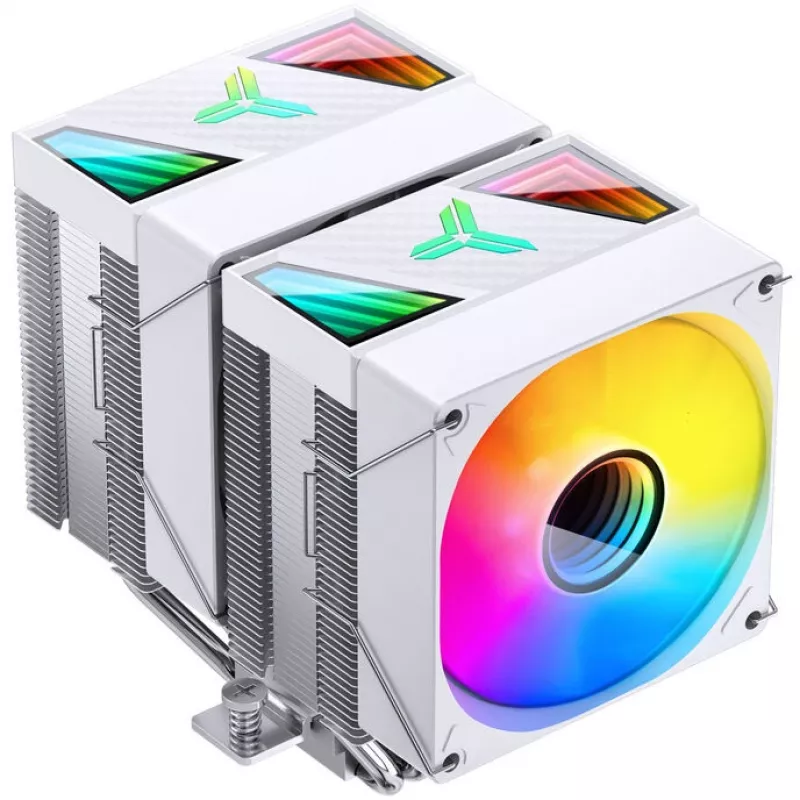CPU aušintuvas Jonsbo CR-1400 DV2 White su 140mm ventiliatoriumi