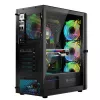 Logic ARAMIS ARGB MINIDI USB 3.0 korpusas, juodas