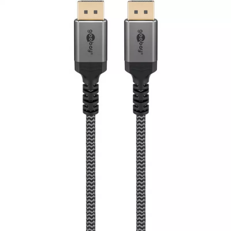 Goobay 75681 - DisplayPort 2.1 laidas 8K 120 Hz 54 Gbit/s - Laidas - Skaitmeninis / Ekranas / Vaizdo (75681)