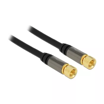 Koaksialinis kabelis RG-6/U 1 m DeLOCK 88918