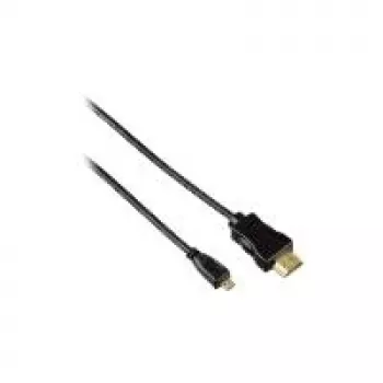 Hama HDMI 0.5m HDMI laidas HDMI Type A (Standard) HDMI Type D (Micro) Juoda