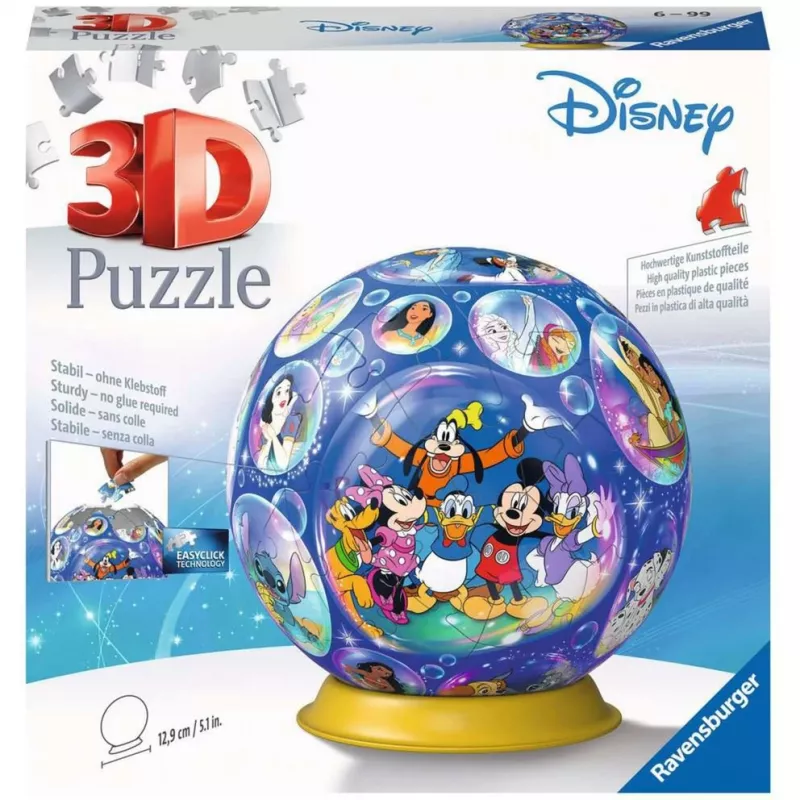 Dėlionė 72 elementų rutulys Disney
