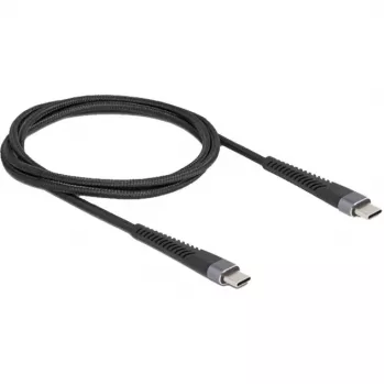 USB laidas DeLOCK 81124 USB 2.0 1m USB C juodas