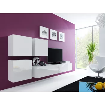 Cama Square Spintelė VIGO 50/50/30 baltas/baltas blizgus