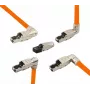 helos Cat 6A RJ45 jungtis 263836 — aukštos kokybės konfigūruojama vietoje, 5 variantai
