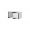 Cama living room furniture set ROCO 3 (2xRO3+2xRO4+2xRO1) Balta/Juoda/Balta