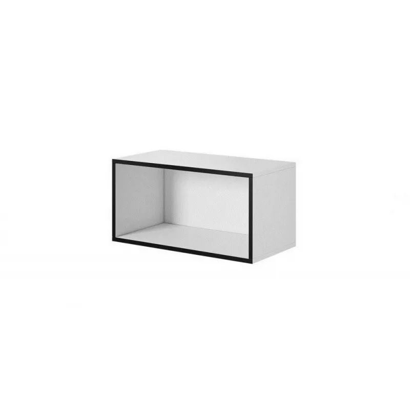 Cama living room furniture set ROCO 3 (2xRO3+2xRO4+2xRO1) Balta/Juoda/Balta
