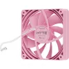 Kompiuterio aušinimo ventiliatorius HYTE FA12-SM-4 120 mm, 1500 RPM, 72 m³/h, 1,6 mmH2O, FDB, rožinės spalvos, 4 vnt.