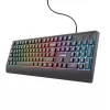 Trust GXT 792 QUADROX klaviatūra Pelė įtraukta Žaidimų USB QWERTY US English Juoda