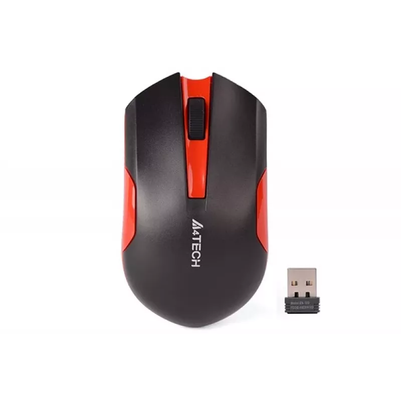 A4Tech G3-200N pelė, abiem rankoms tinkama, RF belaidė optinė, 1000 DPI