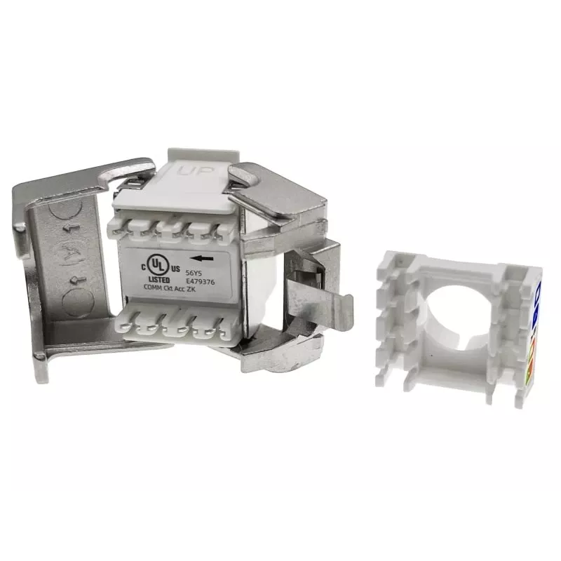 Alantec MB004-1 RJ45 berankis STP cat.6 PoE+ keystone modulis ALANTEC Plus – patobulinta perdavimo charakteristika