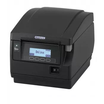 Kvito/etiketečių spausdintuvas Citizen CT-S851III 8 taškų/mm (203 dpi) USB, juodas