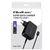 Qoltec PD 120W Turbo Fast Charger | 5-28V | 3-4.5A | USB-C | Juoda